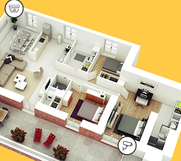 Onde instalar câmeras de segurança em casa