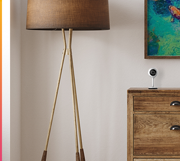 Segurança eficiente, moderna e discreta com Câmera Wi-Fi