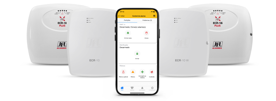 Eletrificadores JFL, central de choque ECR 10, ECR-18i Plus, ECR-18 plus e ECR-10W.