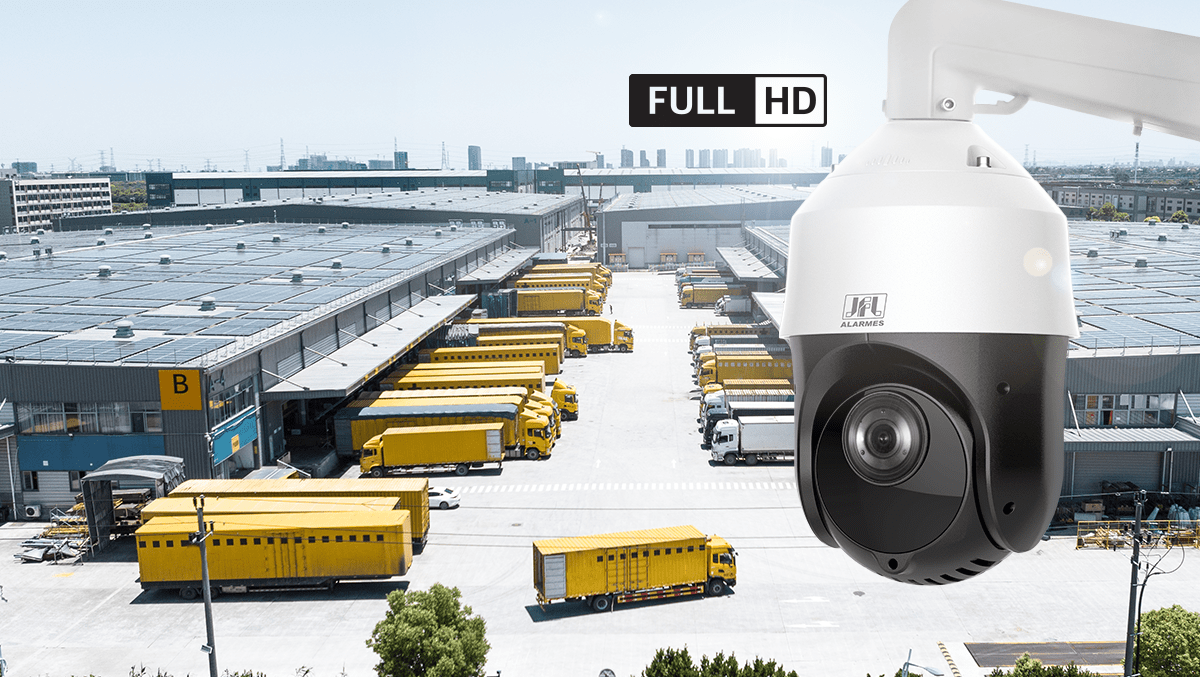 Resolução 2MP Full-HD Câmera Speed Dome JFL Alarmes