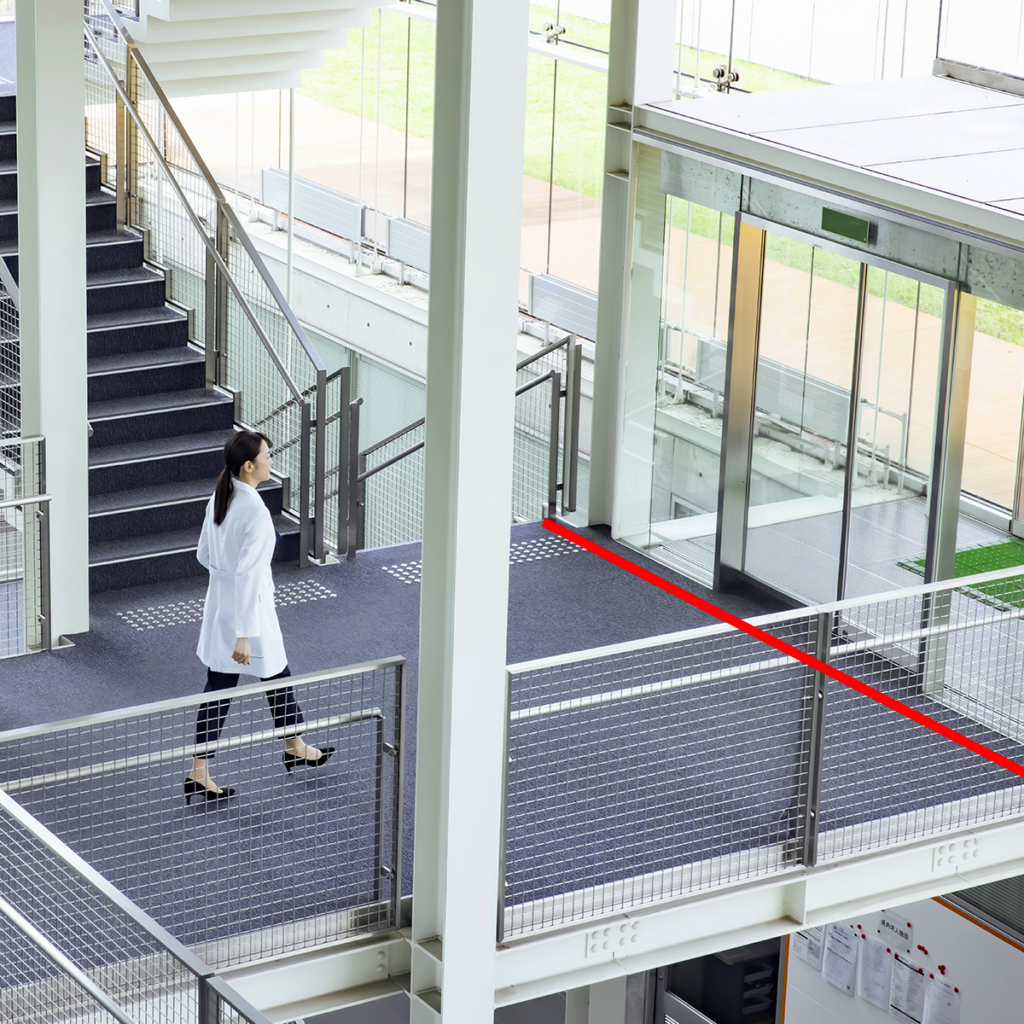 Câmera JFL Alarmes com detecção inteligente Cruzamento de linha